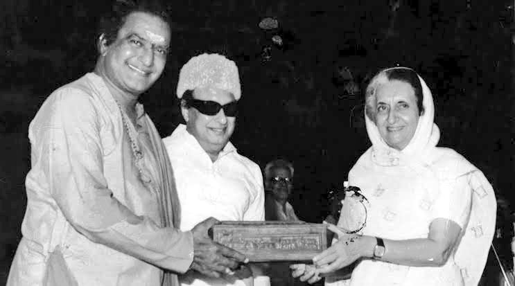 did you these incidents between sr. NTR and Indiragandhi..??