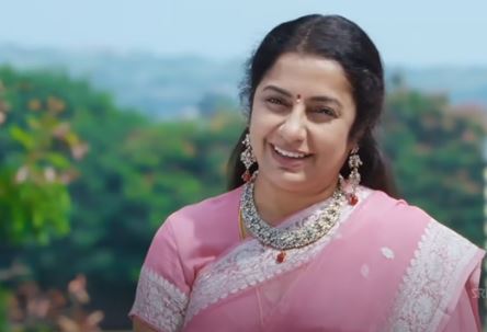 know the actress who acted as balakrishna mother and lead pair..