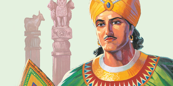 know the history of ancient king ashoka..