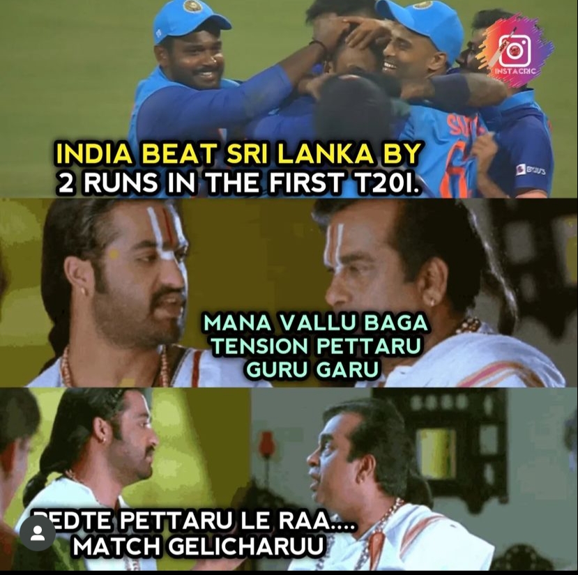 memes on india-srilanka match..!!