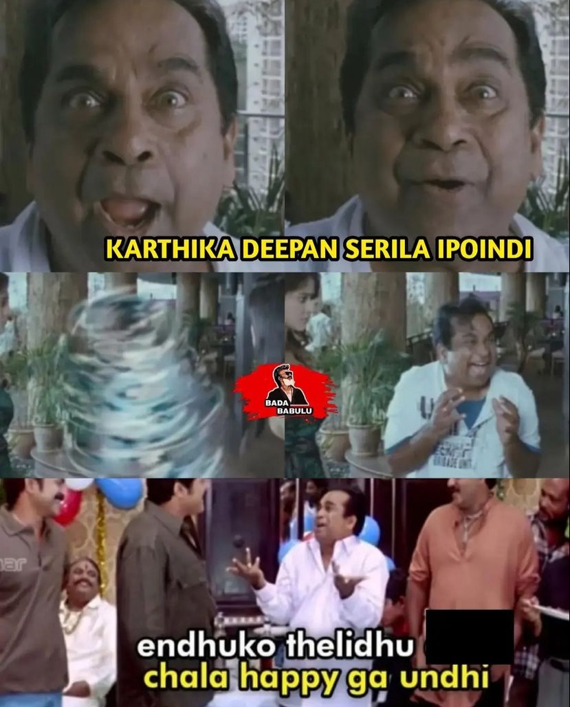 memes on karthika deepam serial ending.. 