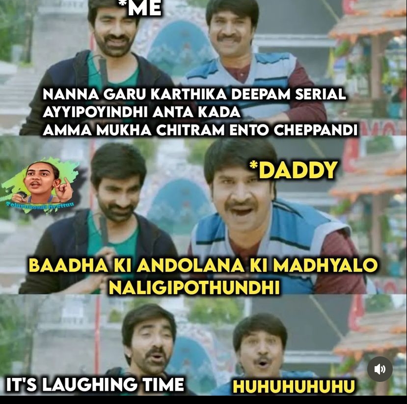memes on karthika deepam serial ending.. 