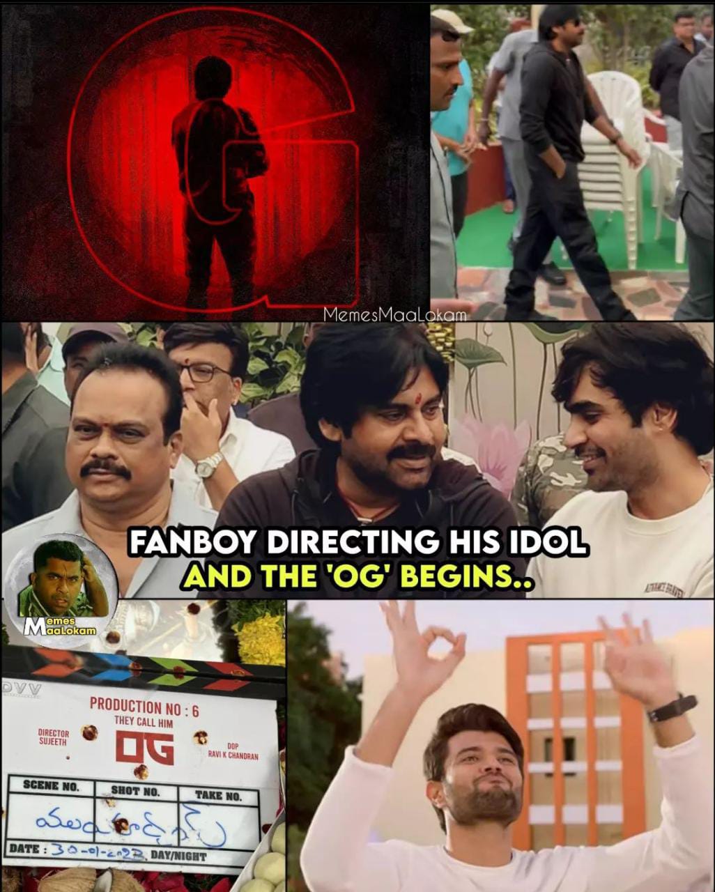memes on pavan - sujeeth movie launch.. 