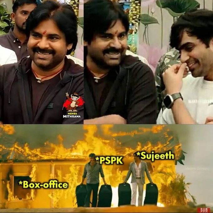 memes on pavan - sujeeth movie launch.. 