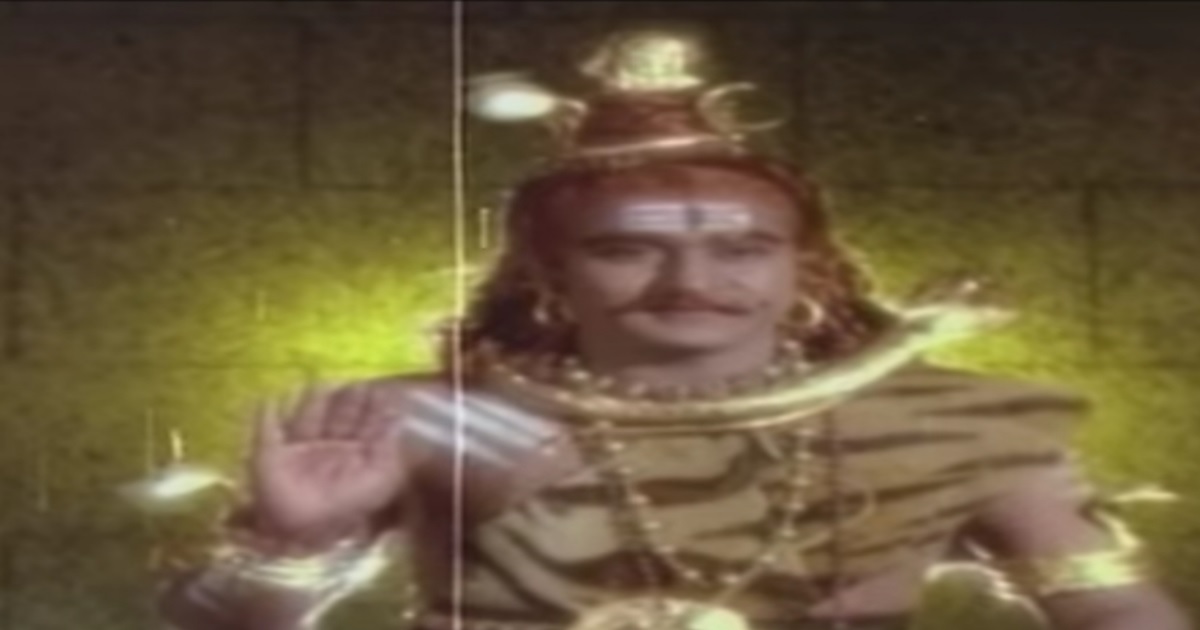 actors who acted as lord siva on screen..