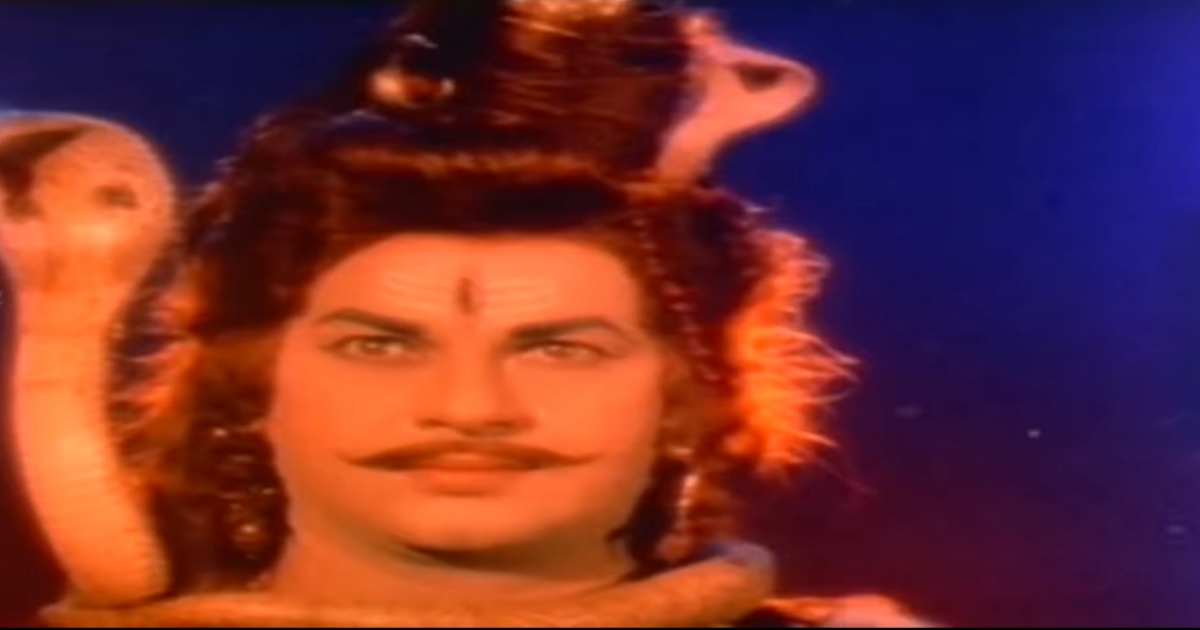 actors who acted as lord siva on screen..
