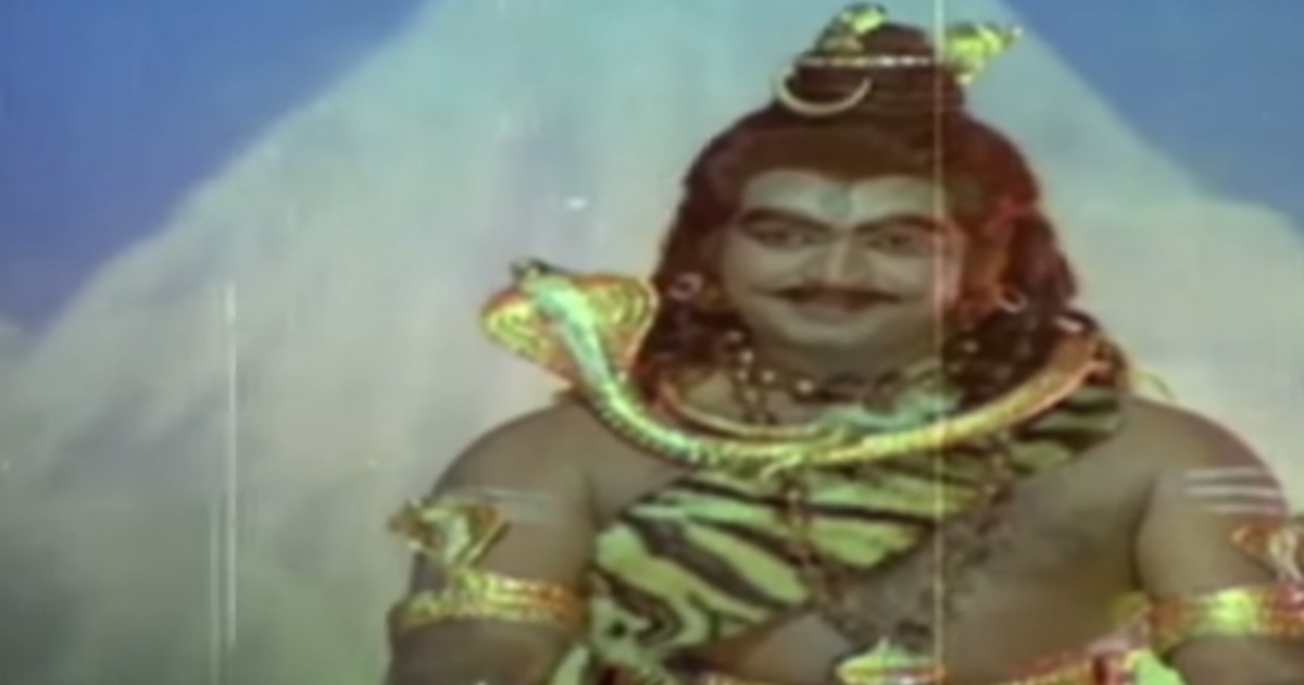actors who acted as lord siva on screen..
