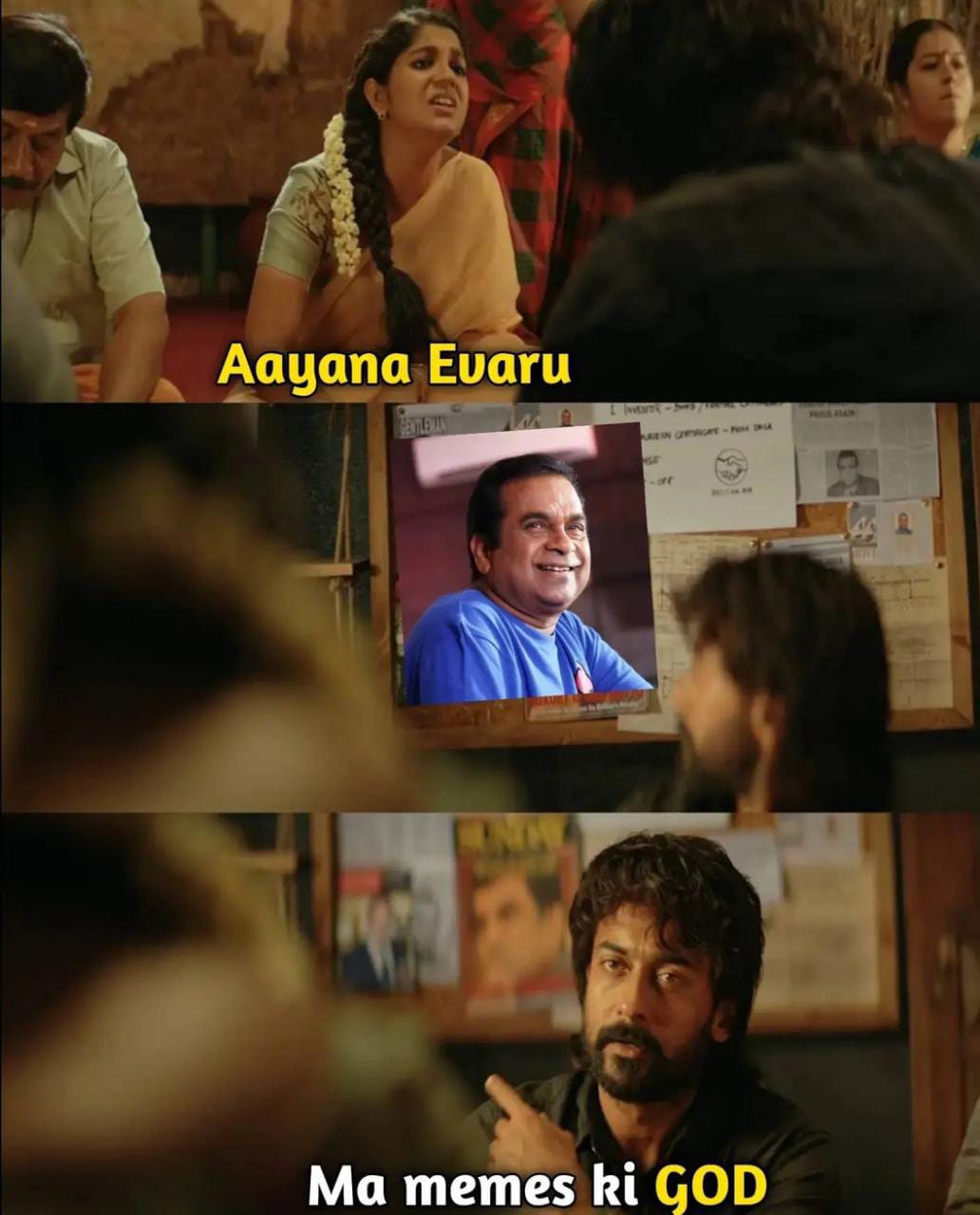 memes on bramhanandam birthday.. 