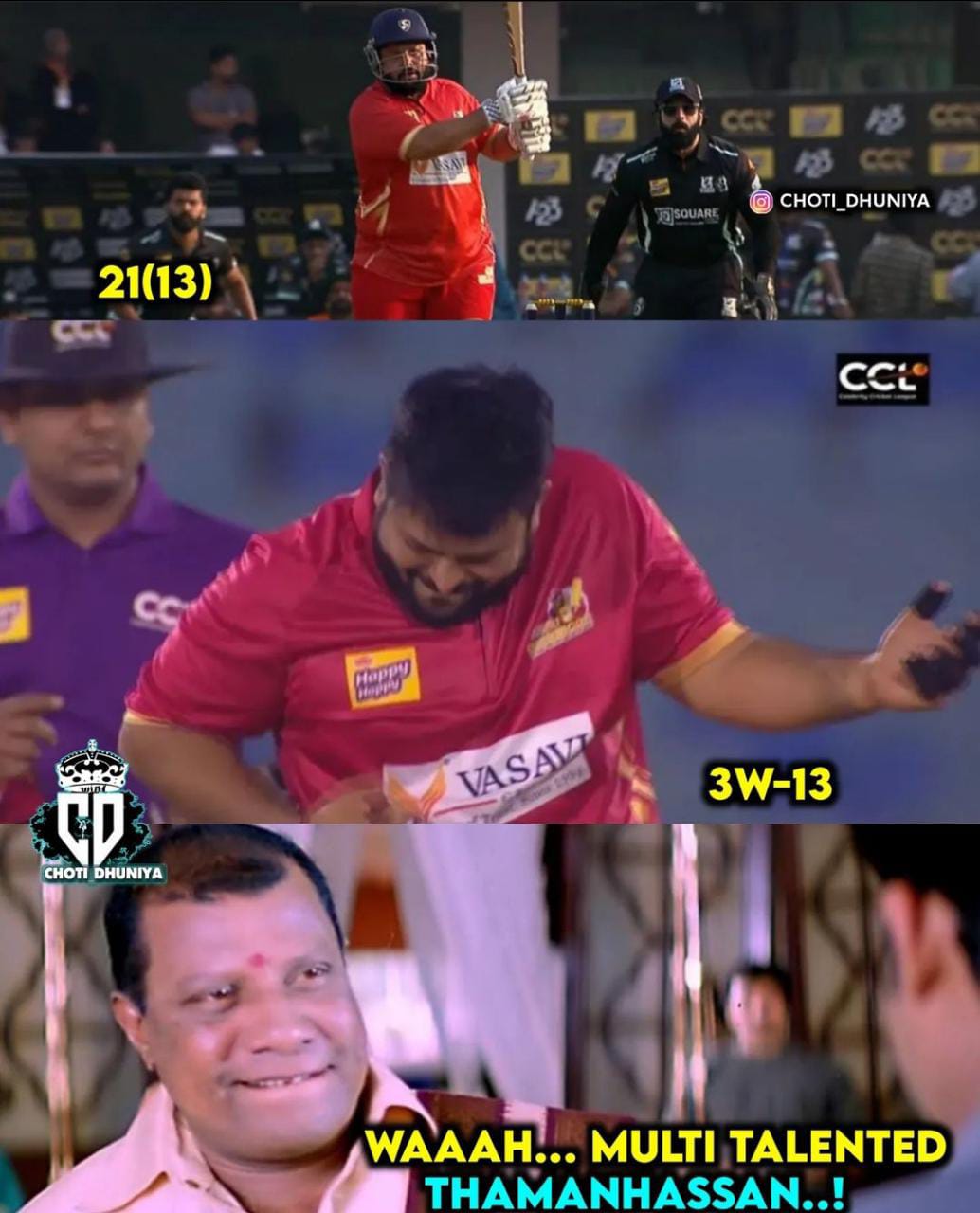 memes on telugu warriors victory..