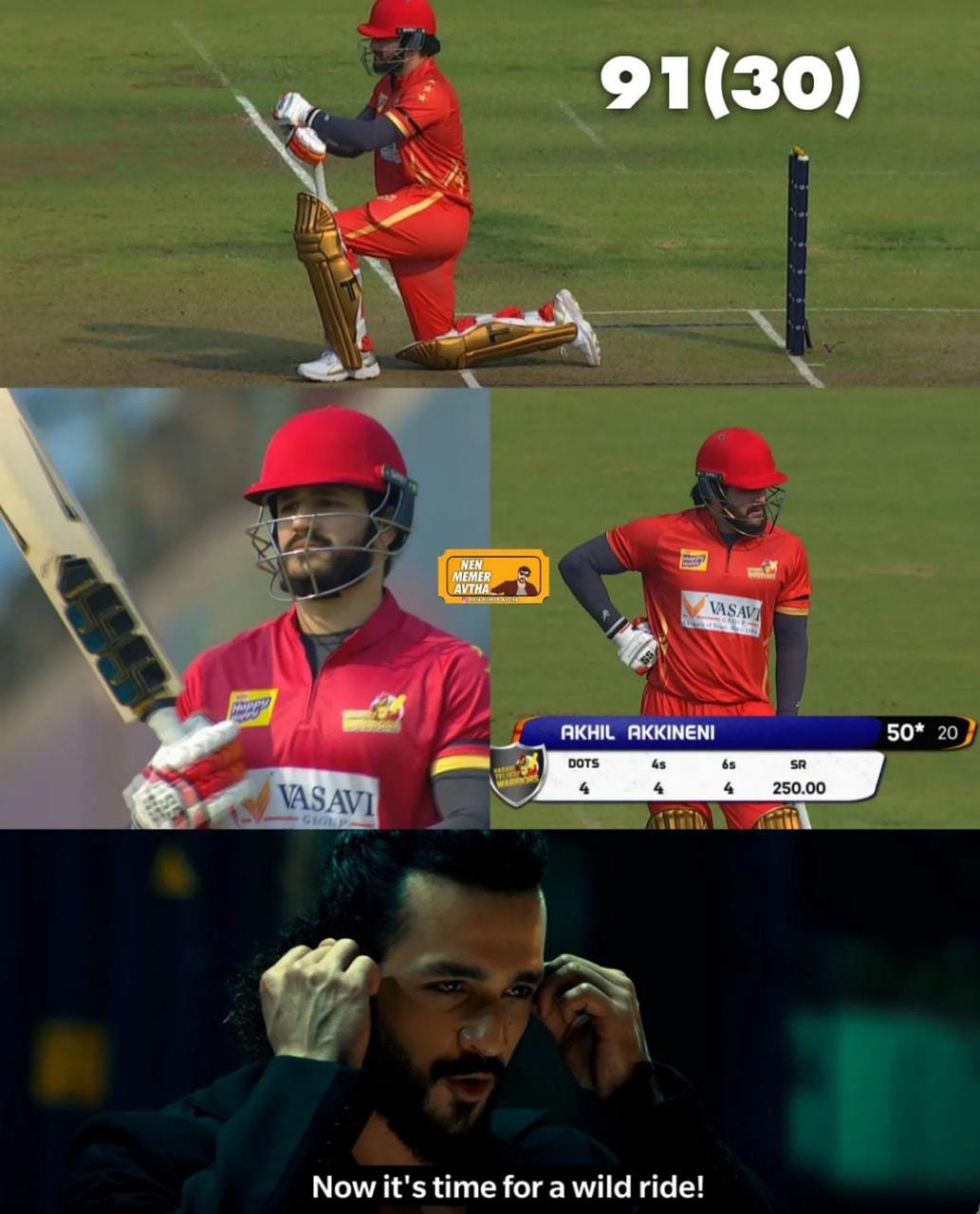 memes on telugu warriors victory..