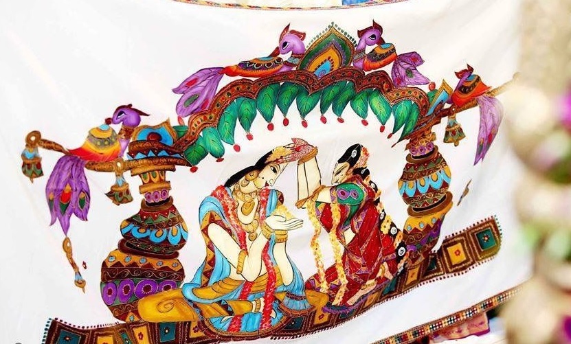 why a cloth plays a key role in a marriage rituals..