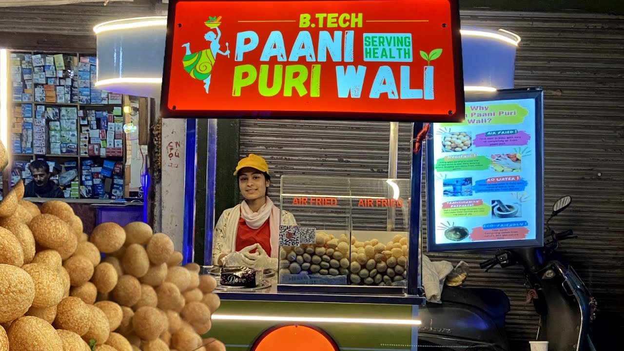 know about this btech graduate who sells pani puri..