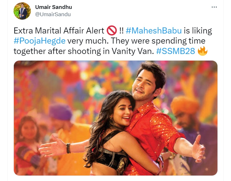 mahesh babu fans fire on umair sandhu