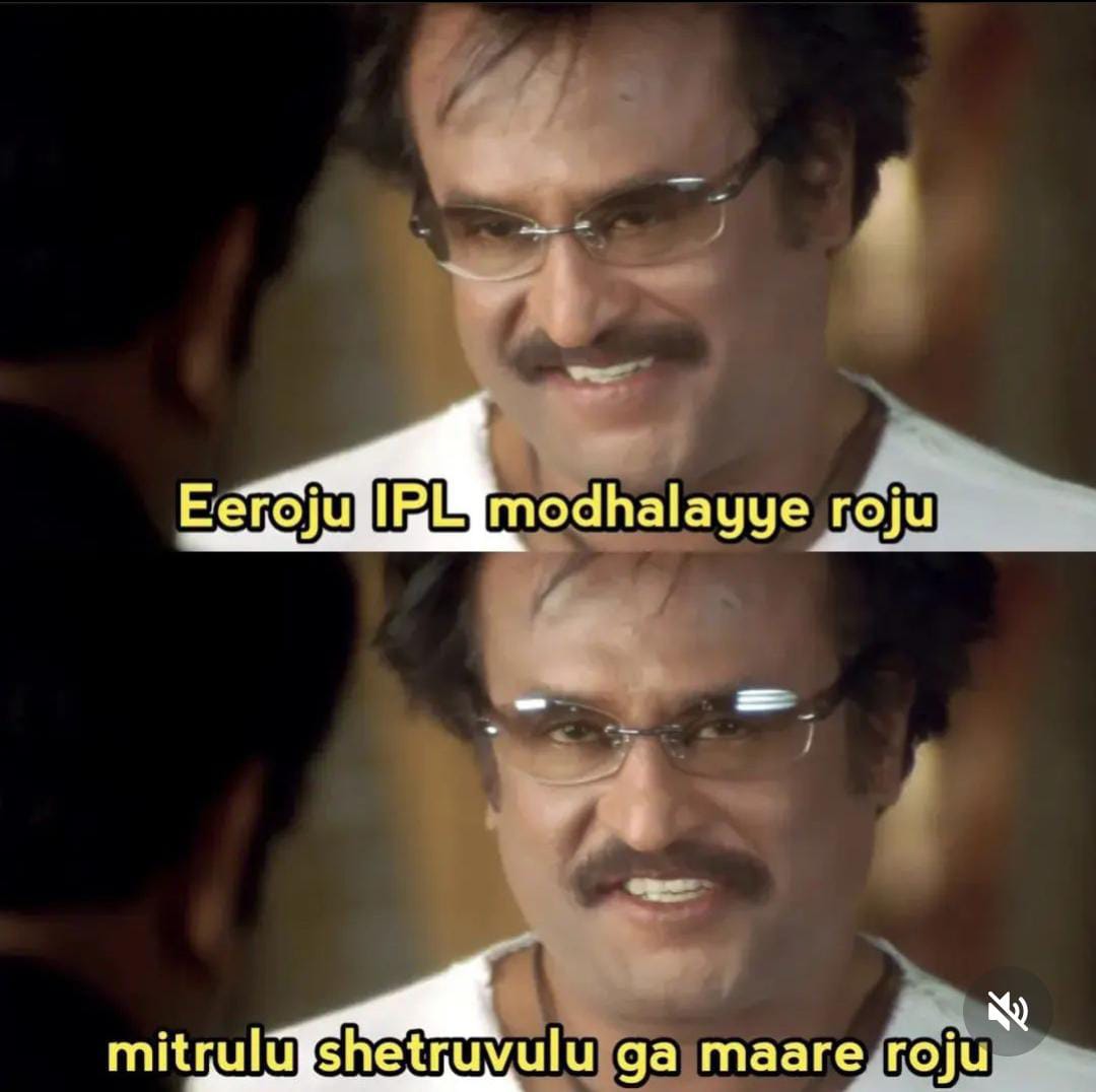 memes on IPL starting today..