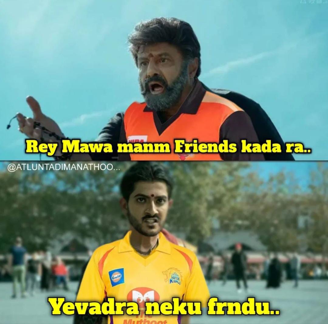 memes on IPL starting today..