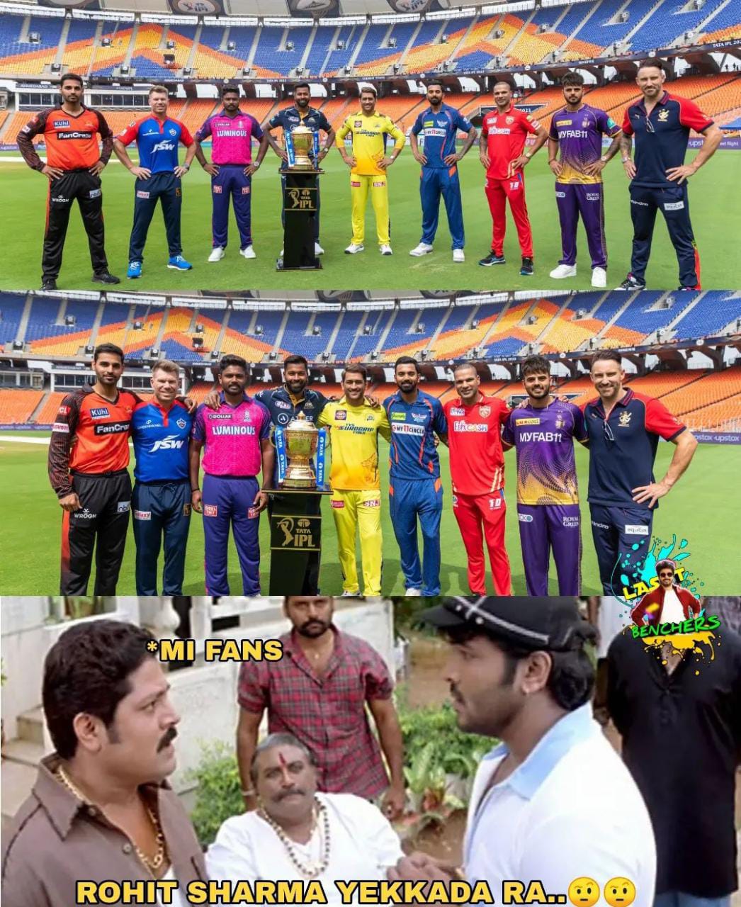 memes on IPL starting today..