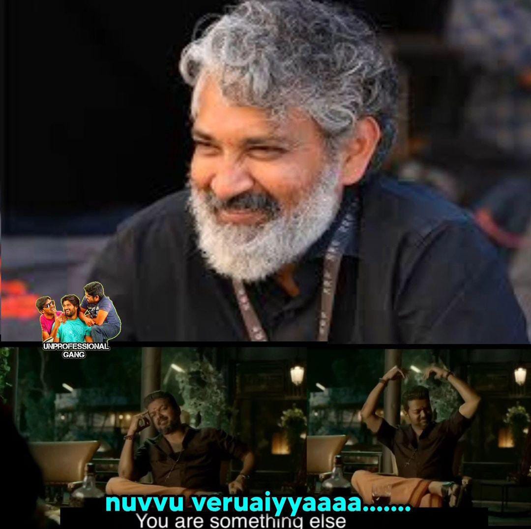 memes on RRR win oscar for 'natu natu' song..