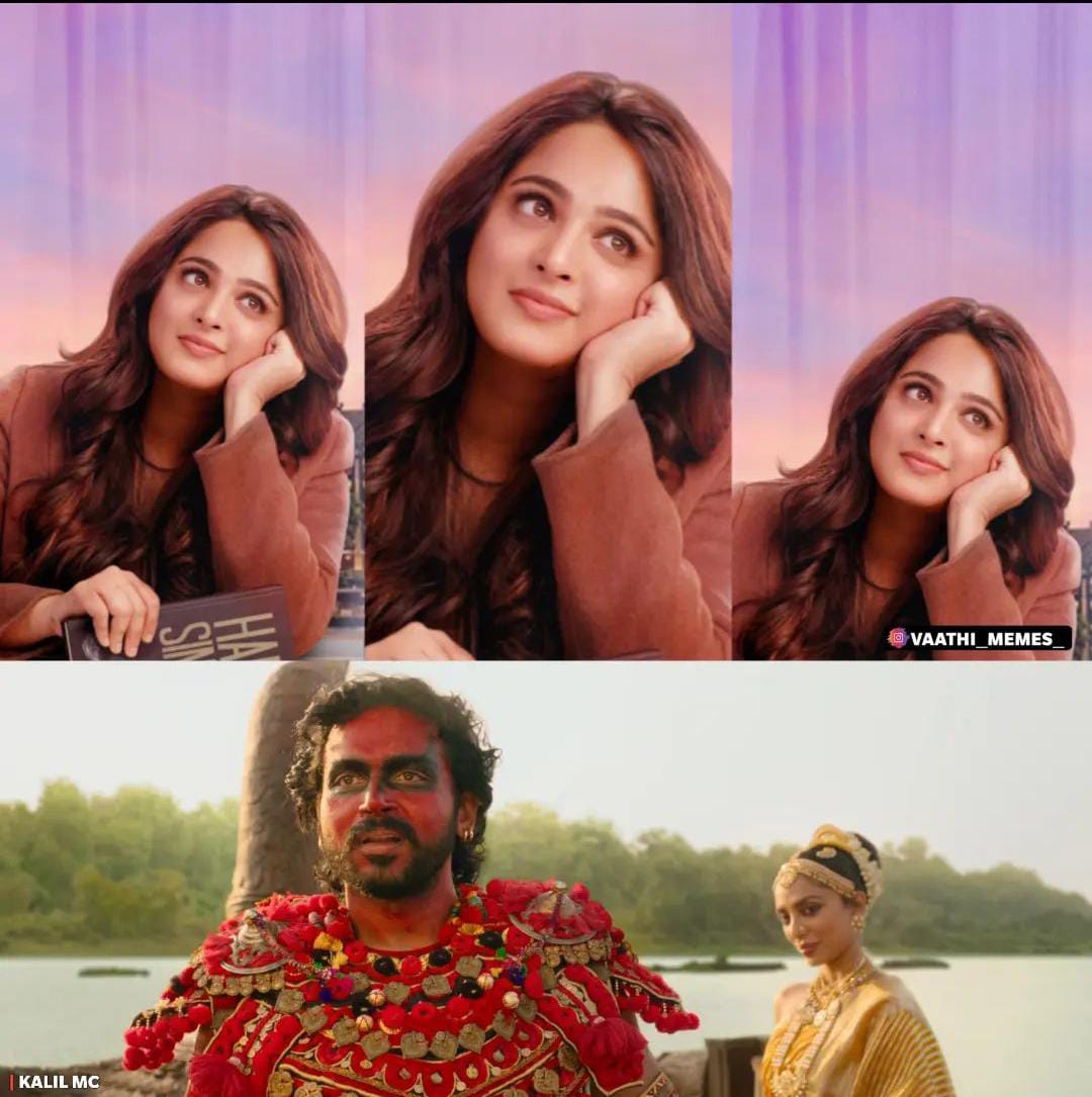 memes on anushka, naveen polishetty new movie first look poster..