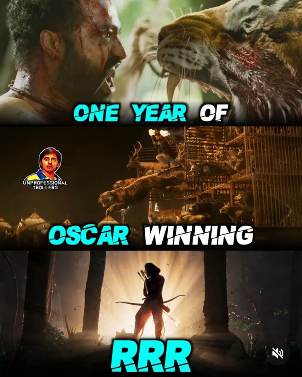 memes on one year for RRR..!! 