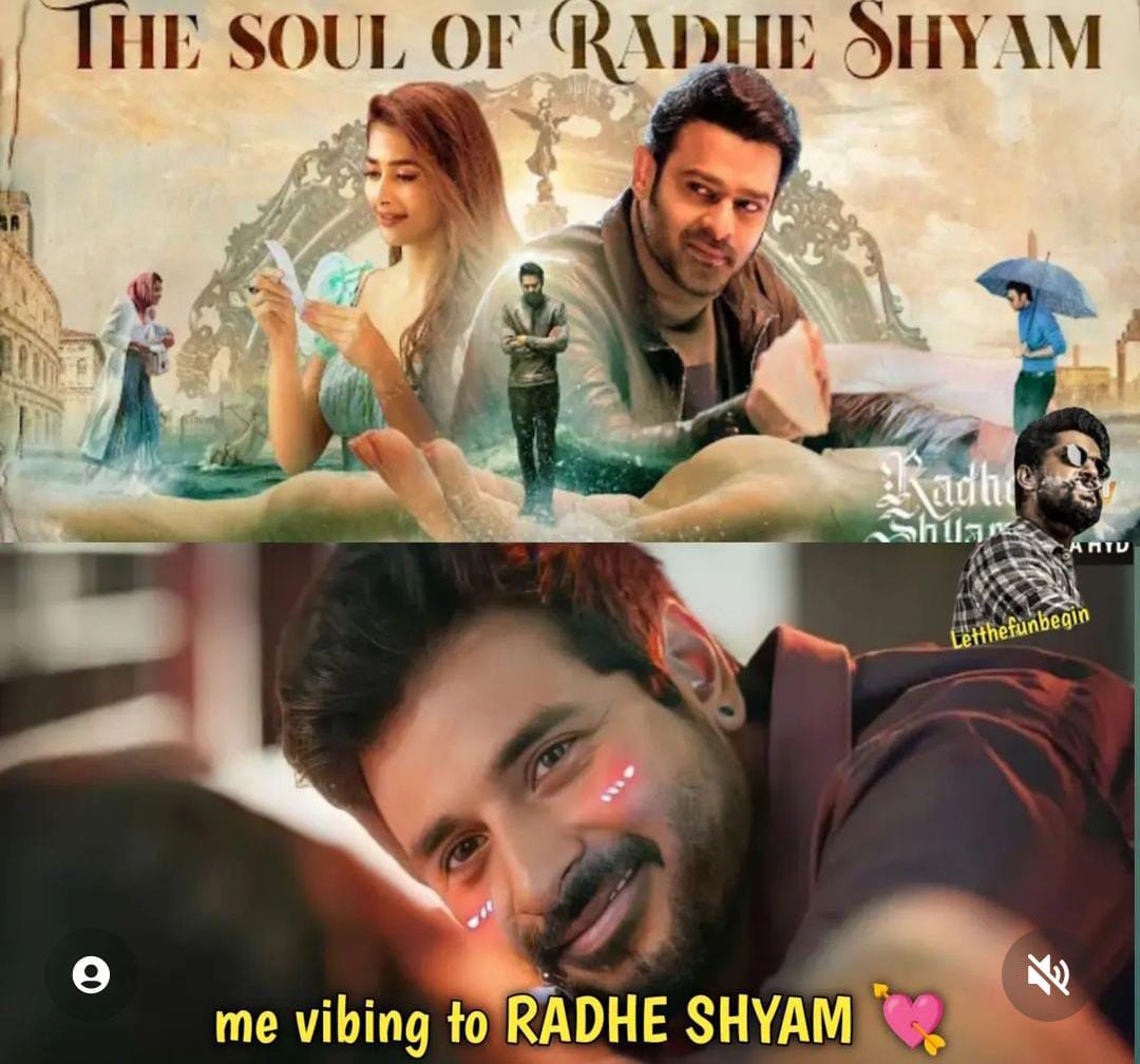 memes on one year for radheshyam..