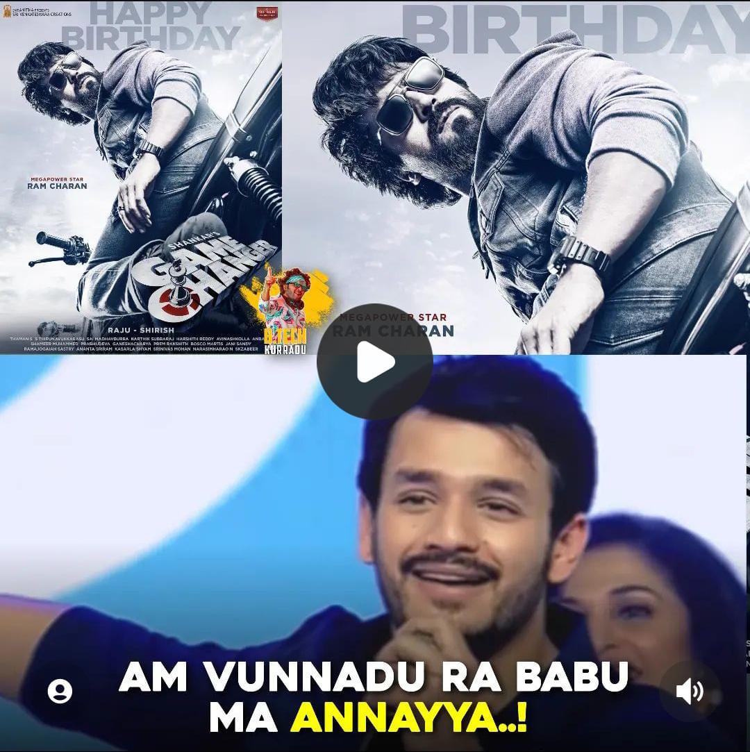memes on ram charan - shankar game changer movie look..!!