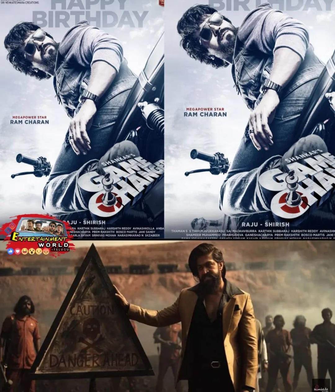 memes on ram charan - shankar game changer movie look..!!