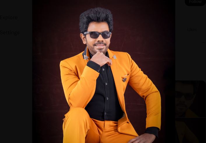 saravanan new look..