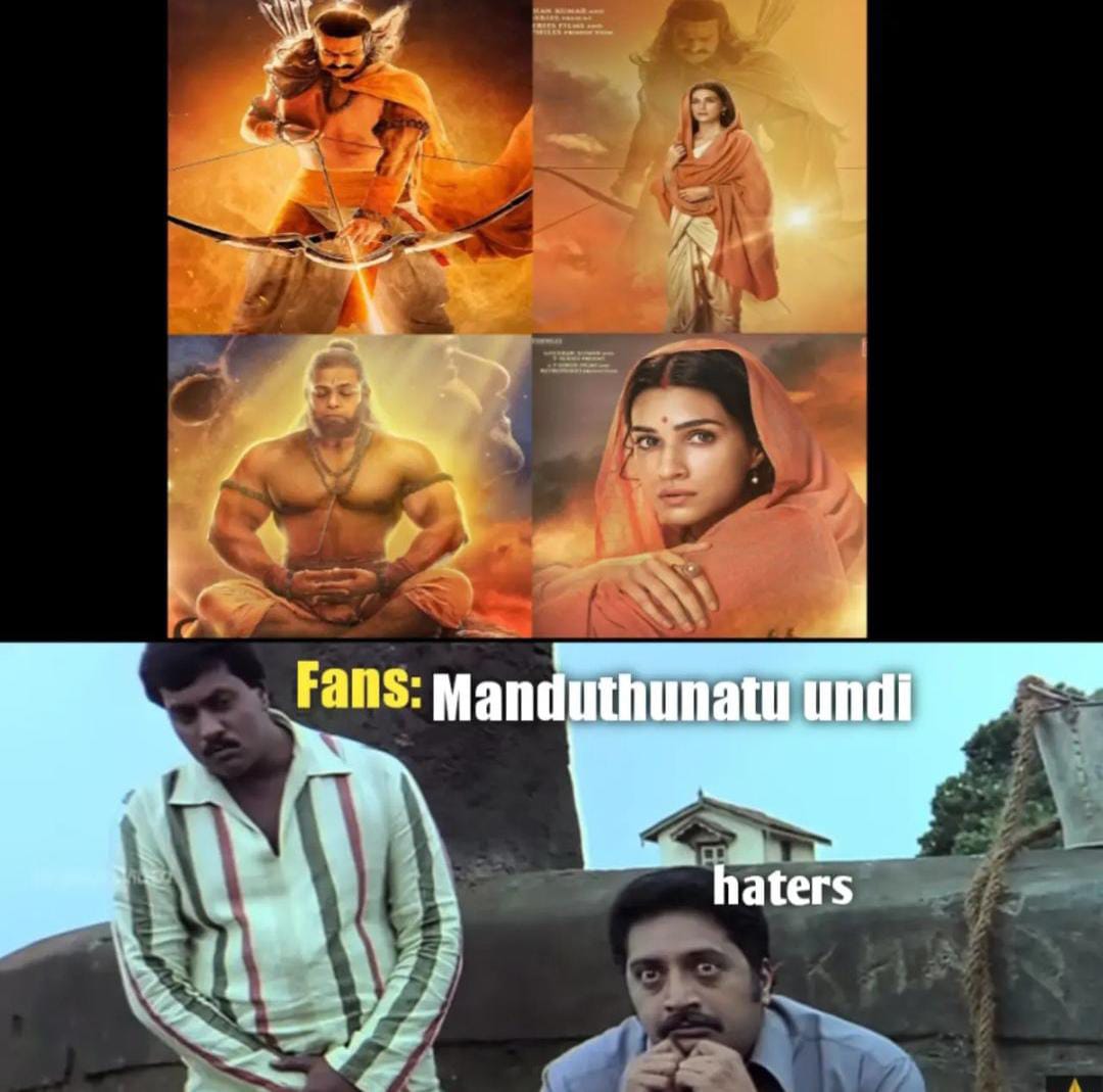 memes on kritisanan first look from aadipurush movie..!!