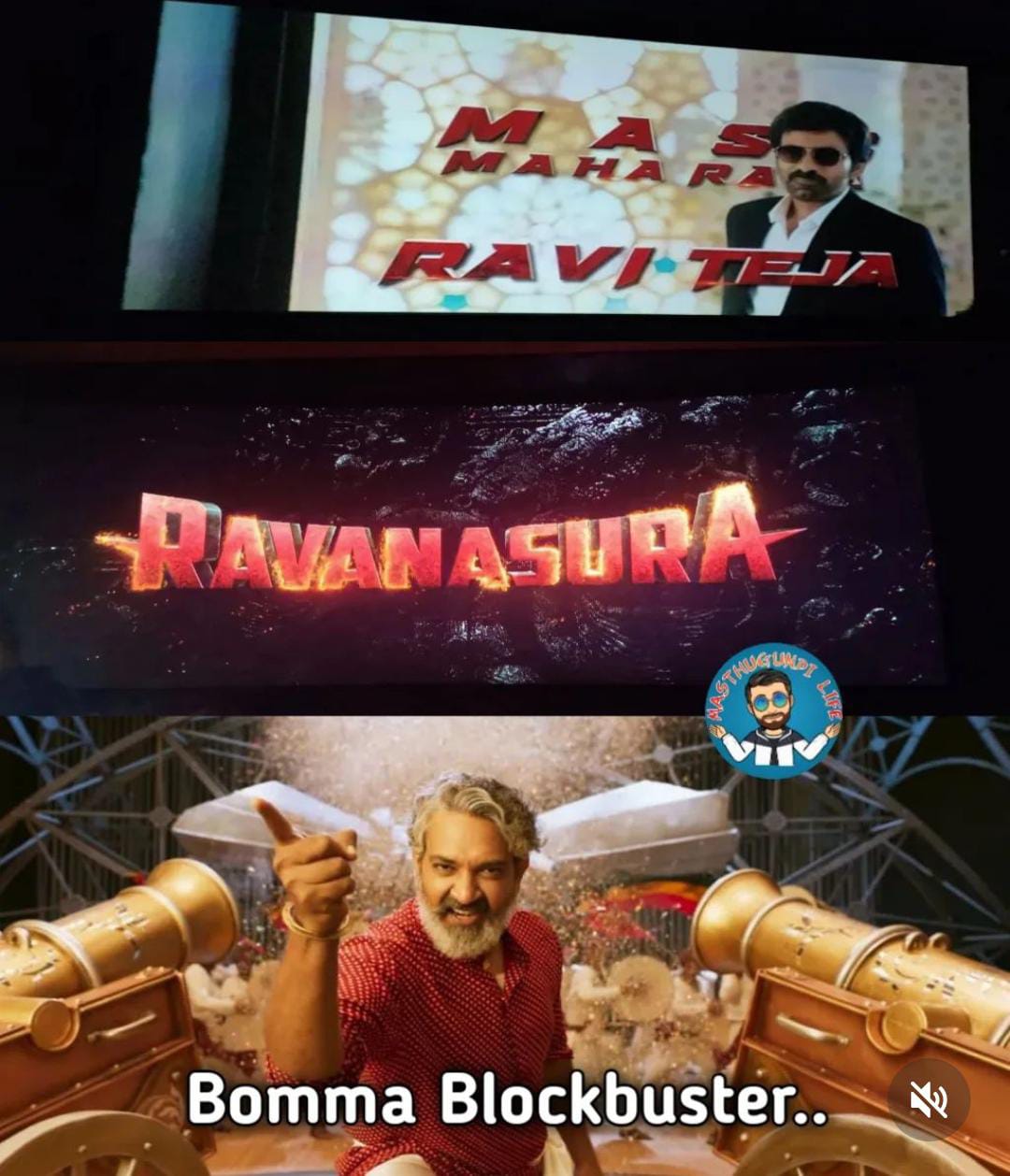 memes on raviteja ravanasura movie release..!!