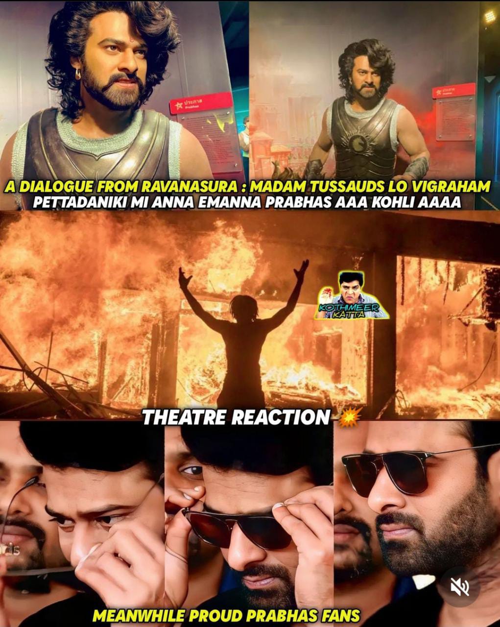 memes on raviteja ravanasura movie release..!!