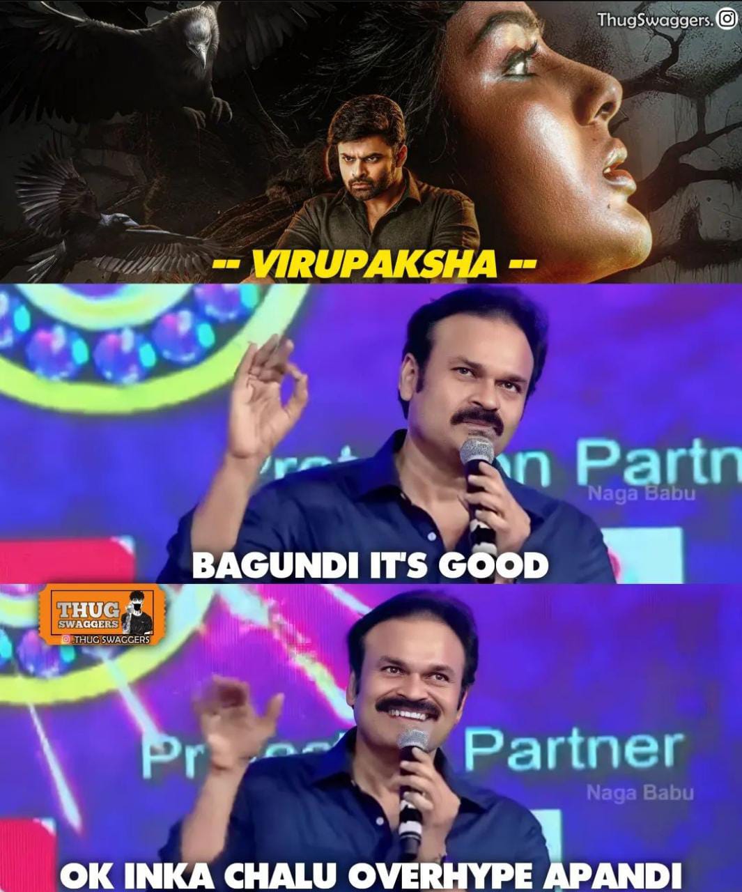 memes on virupaksha movie..!! 