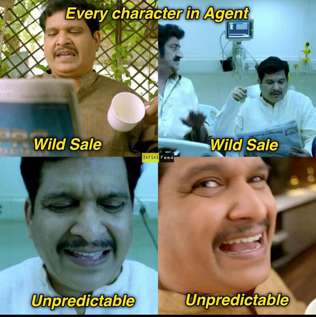 trolls on akhil 'agent' movie..!! 