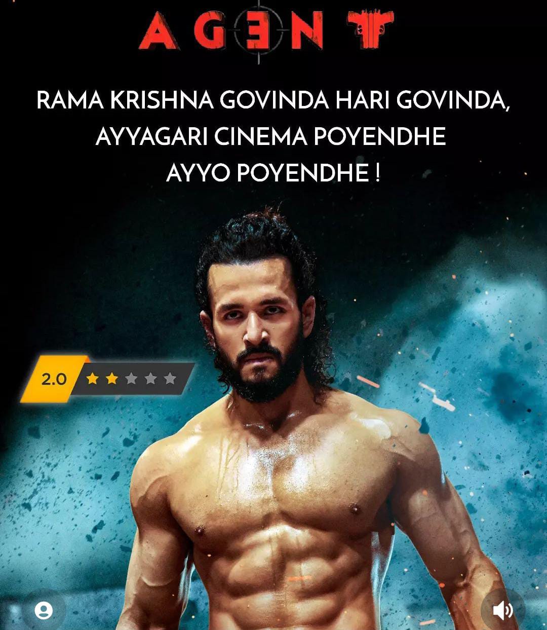 trolls on akhil 'agent' movie..!! 