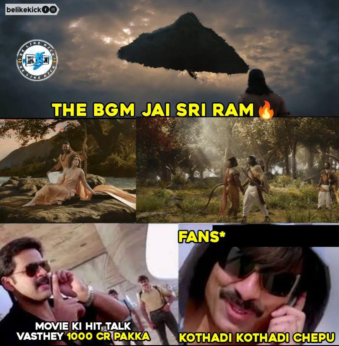memes on aadipurush trailer..!! 