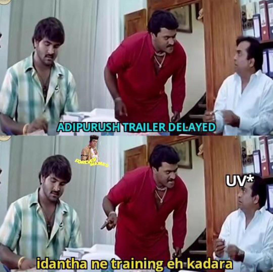 memes on aadipurush trailer..!! 