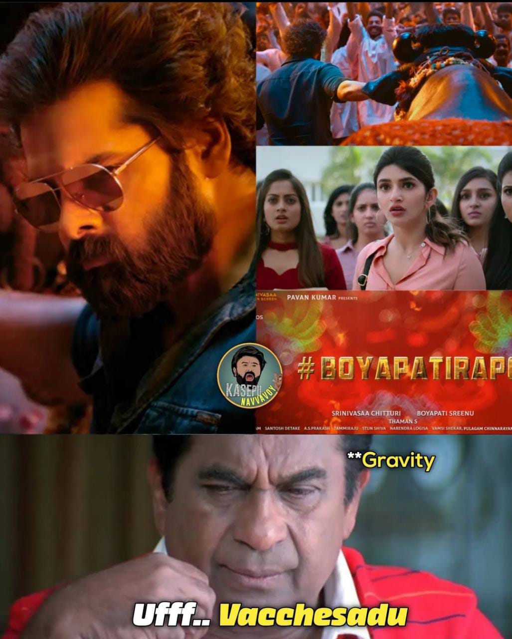 memes on boyapati-ram pothineni movie first glimpse..!!