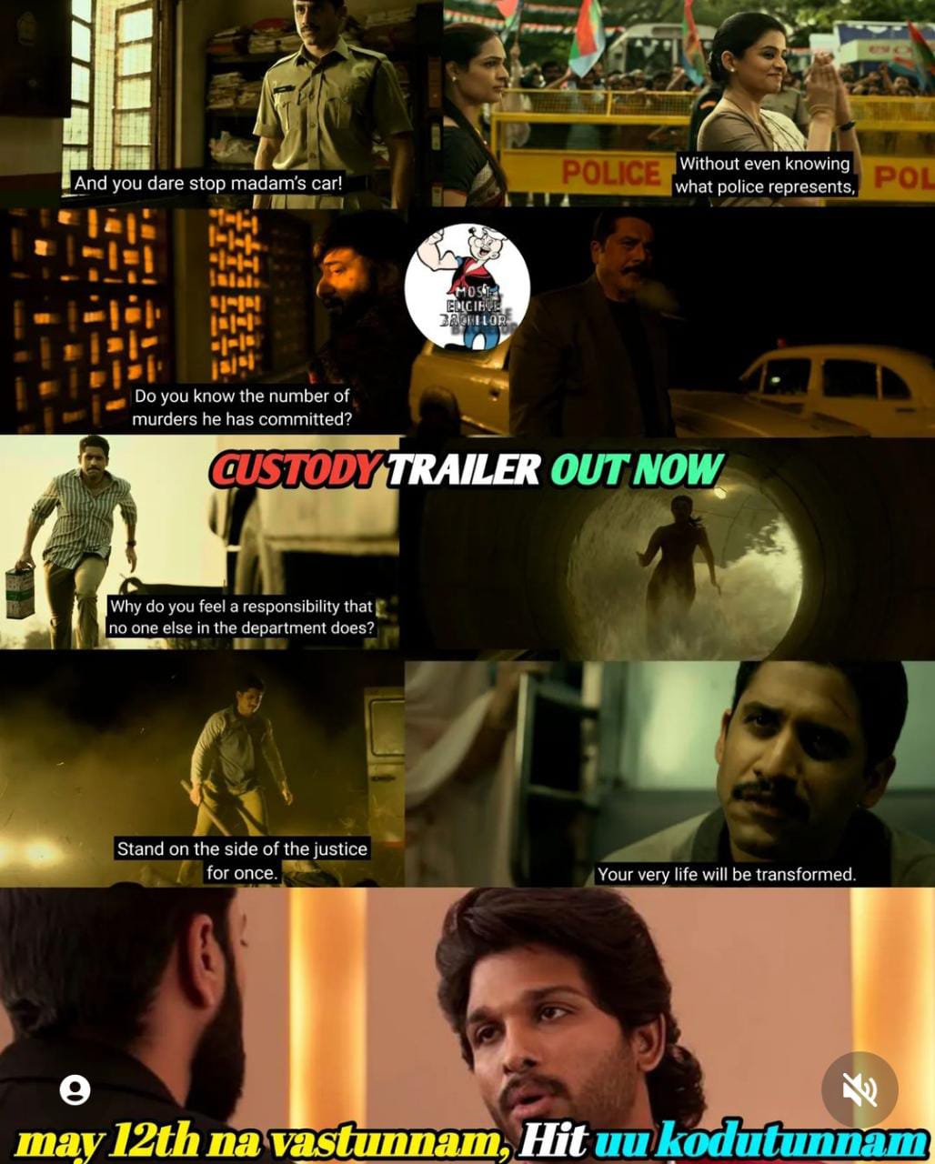 memes on custody movie trailer..!! 