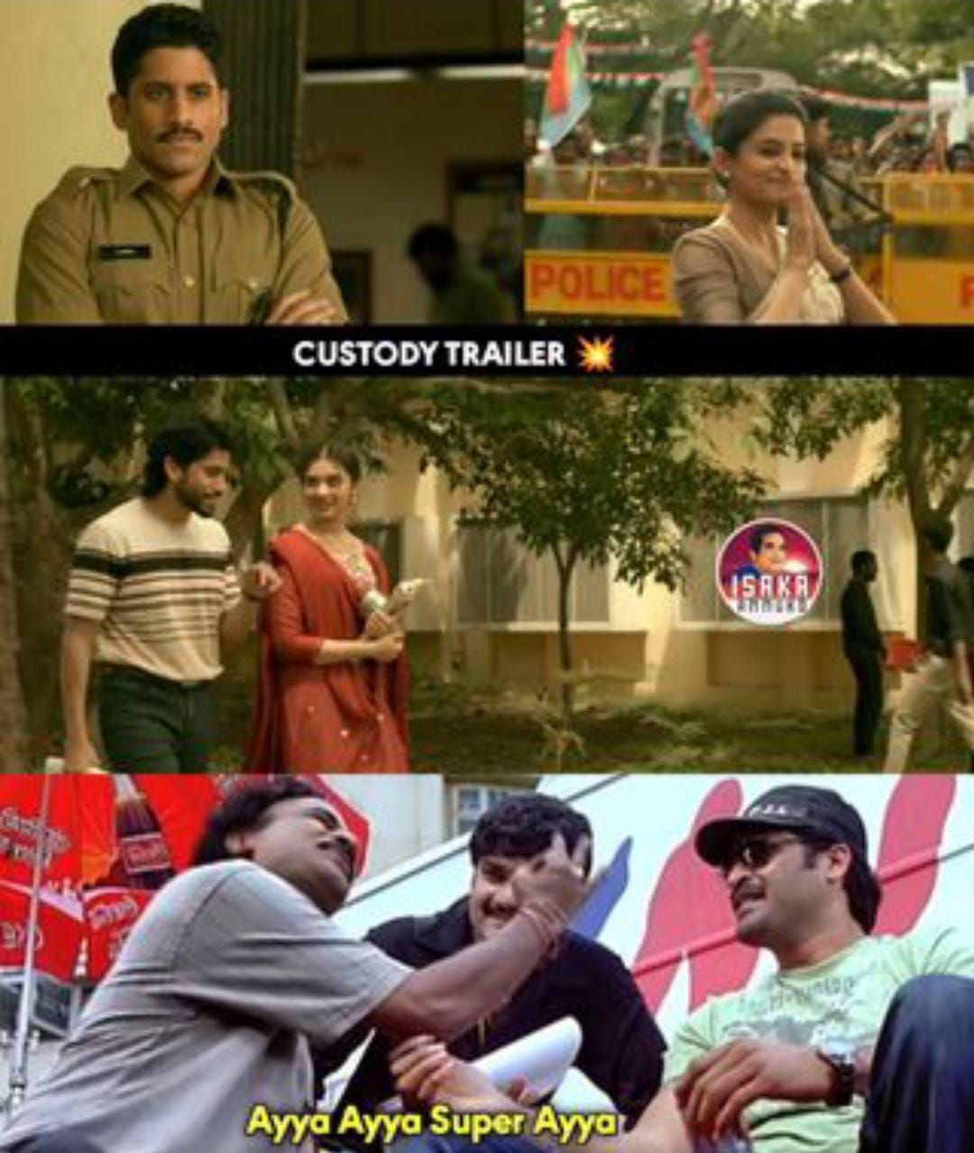 memes on custody movie trailer..!! 