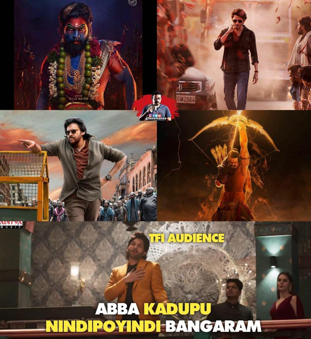 memes on ustad bhagathsingh first look..!! 