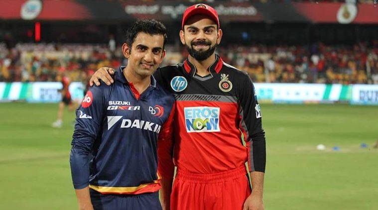what happened between gambhir and kolhi..!!