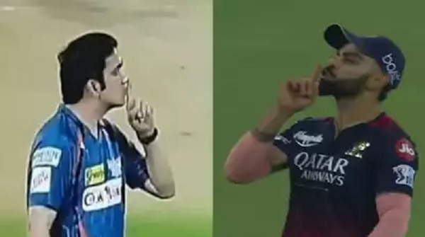 what happened between gambhir and kolhi..!!