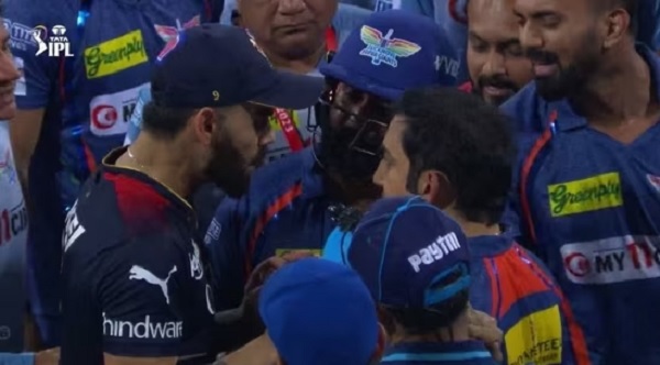 what happened between gambhir and kolhi..!!