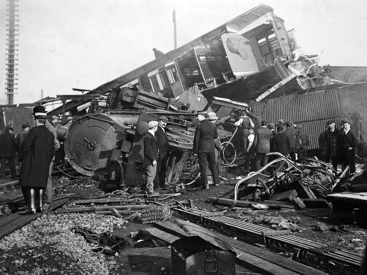 first train accident in india..!!