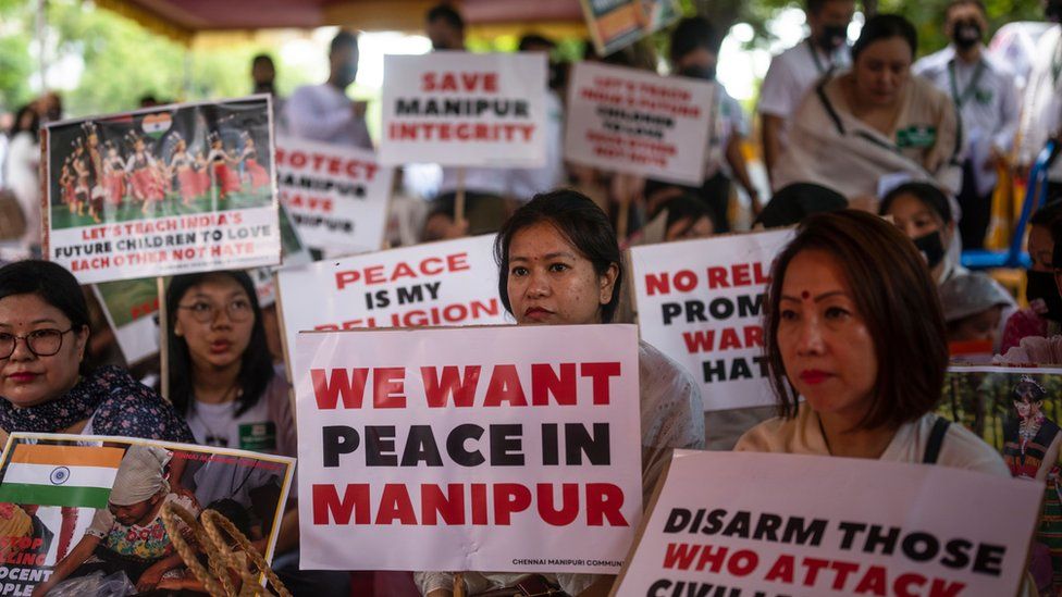 manipur incident woman husband on issue