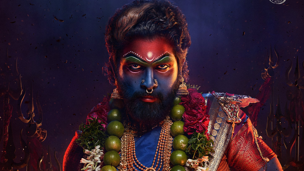 Allu Arjun Look in Pushpa