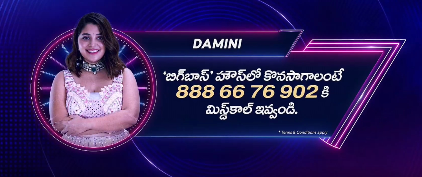 bigg boss Damini voting