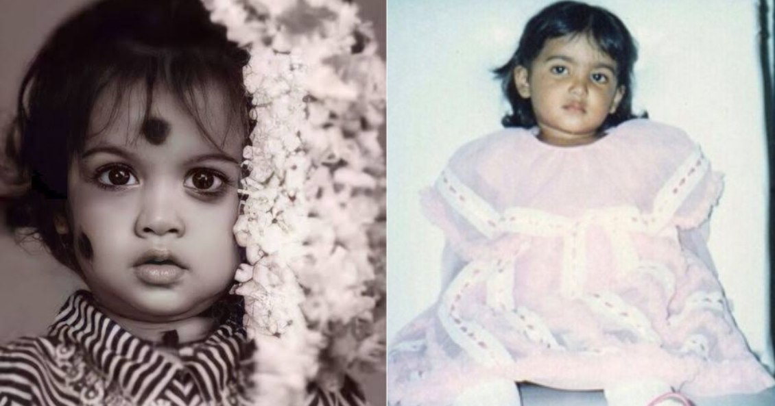 Samantha childhood images 