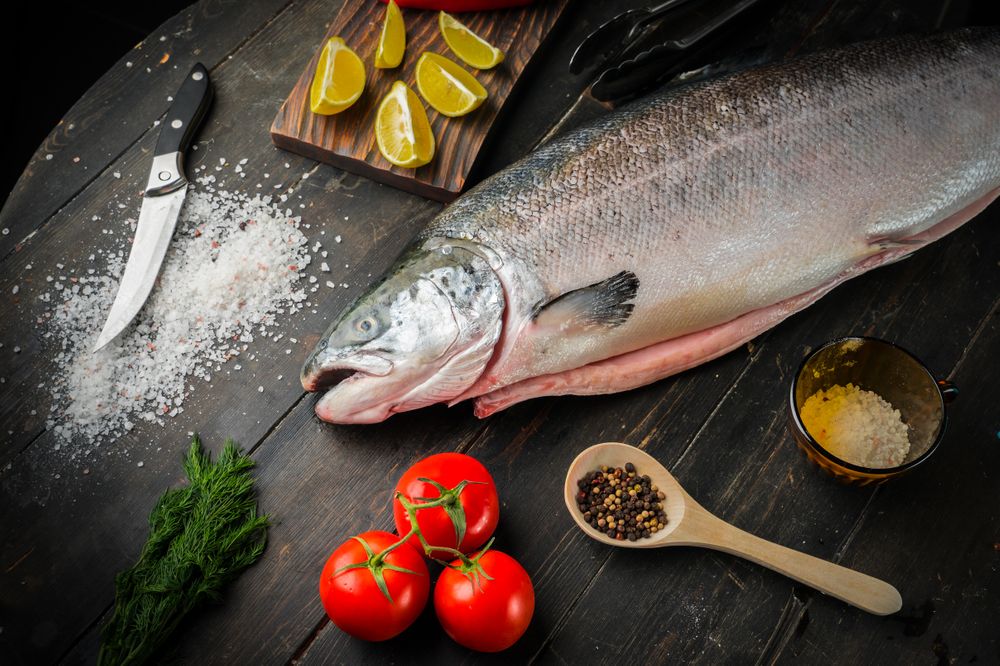 salmon fish uses in telugu