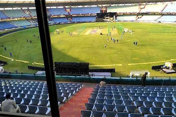 power cut in stadium