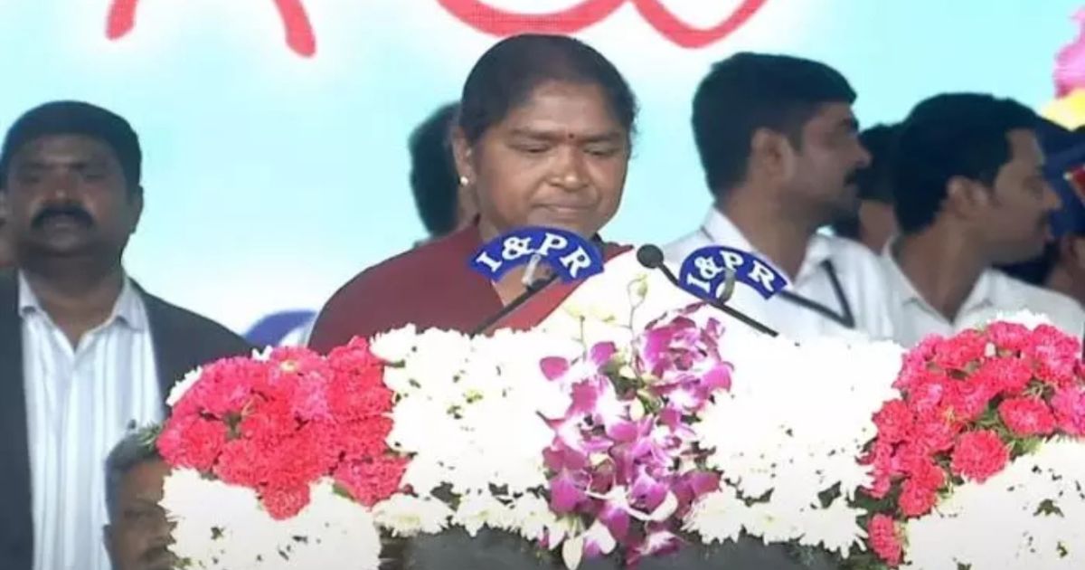 public response for seethakka oath